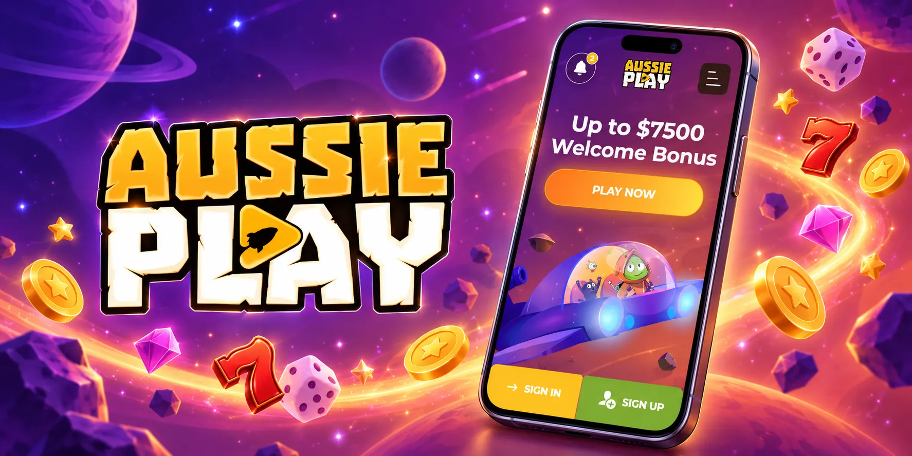 AussiePlay Casino App Screenshot